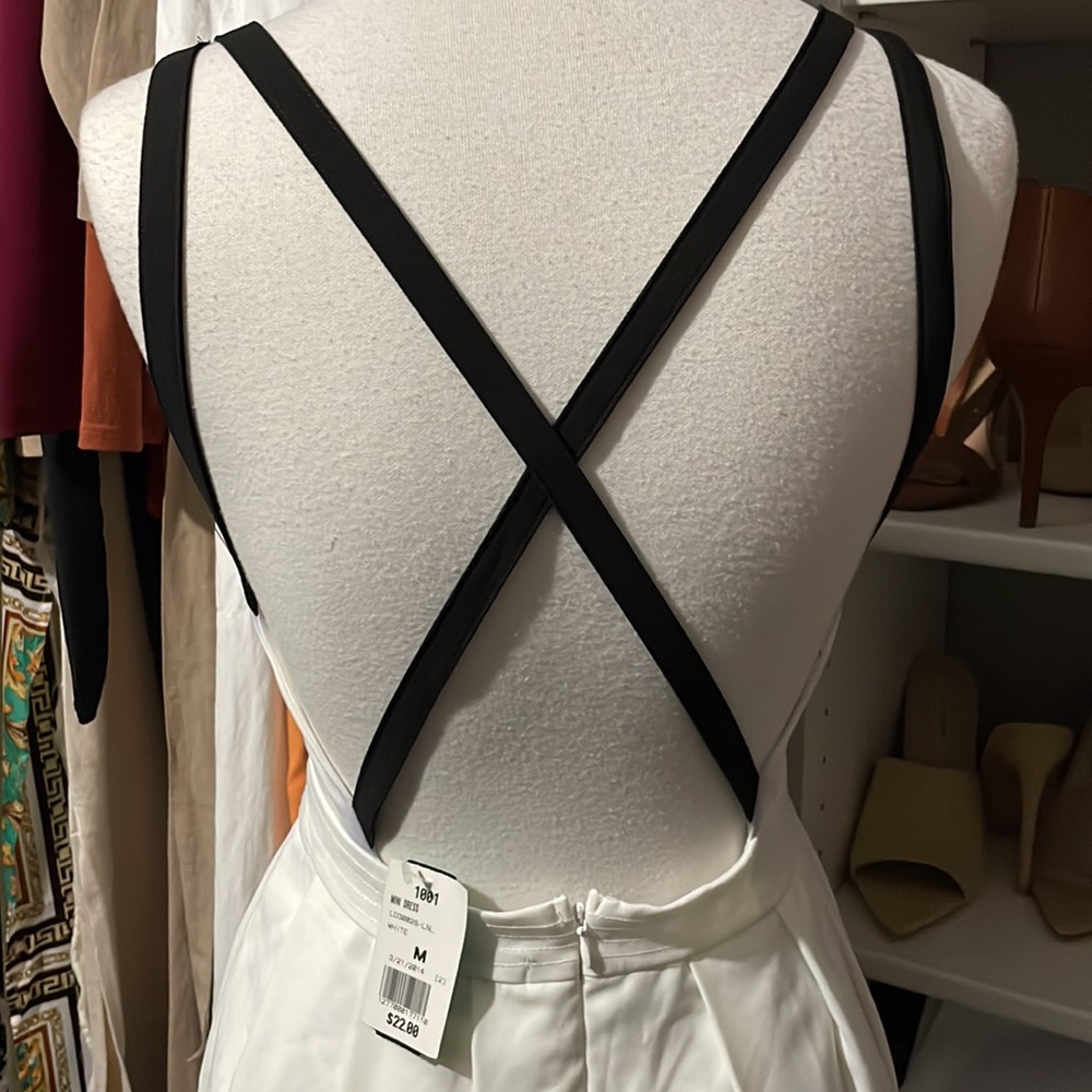 Ivory Mini Dress - Picture 3 of 3